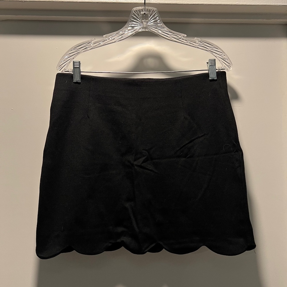 Topshop Scalloped skirt